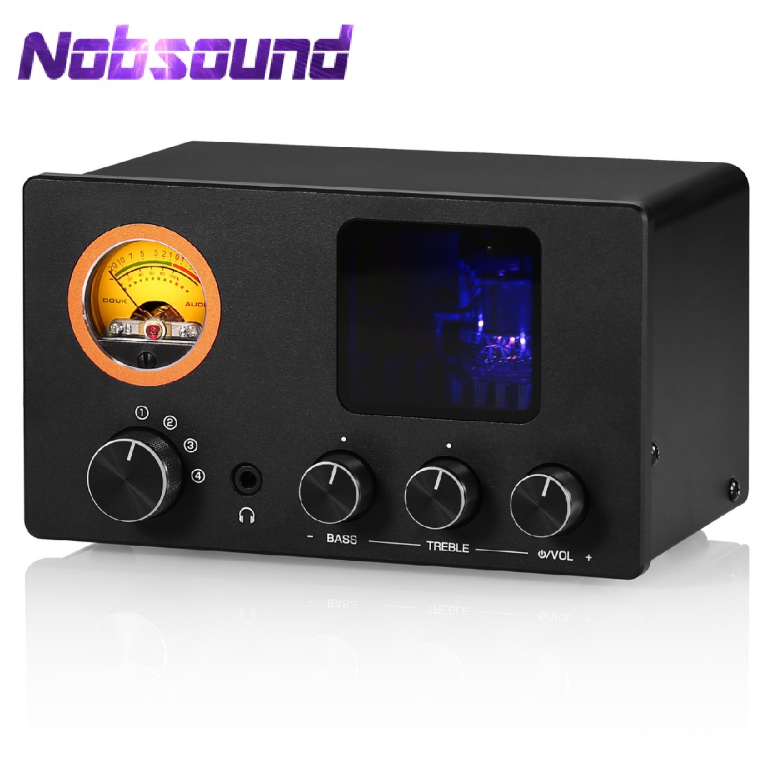 Audio Home Cinema - Nobsound TUBE-T5C 4방향 오디오 선택기 분배기