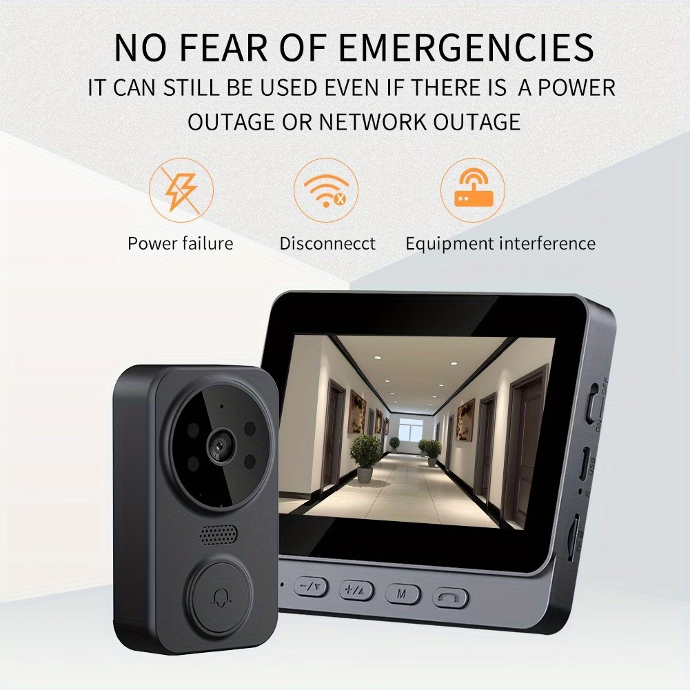 Home Cinema Wireless - 4.3인치 IPS 화면, 2.4GHz 무선 연결,