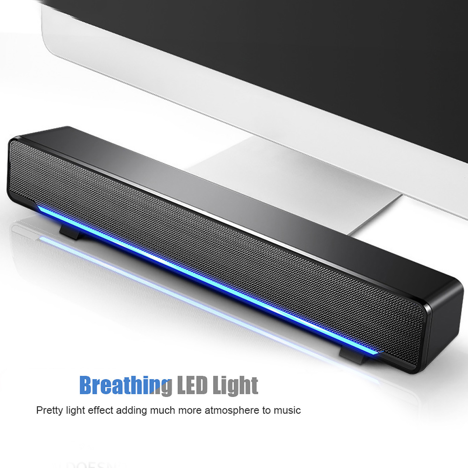 휴대용 사운드 바 USB 유선 스테레오 사운드 바 음악 - Home Cinema Tv 리뷰 및 가격