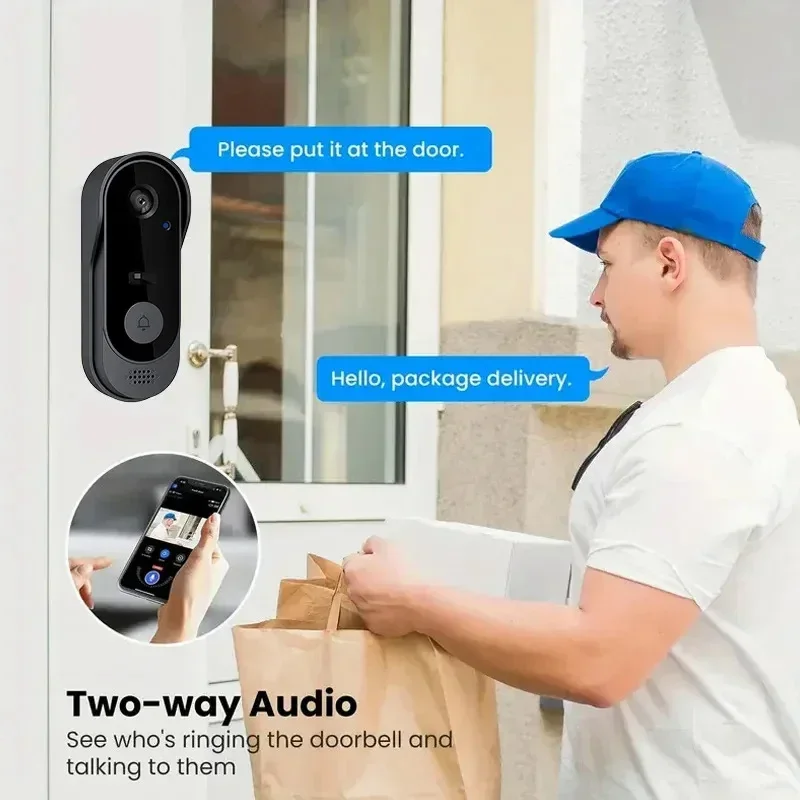 스마트 무선 비디오 초인종, Tuya 앱 연동, Wi- - Home Cinema Wireless 리뷰 및 가격