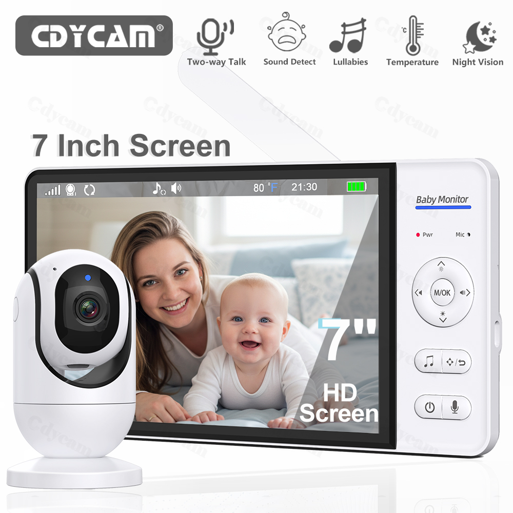 7.0인치 비디오 베이비 모니터 720P 5000mAh - Home Cinema Wireless 리뷰 및 가격