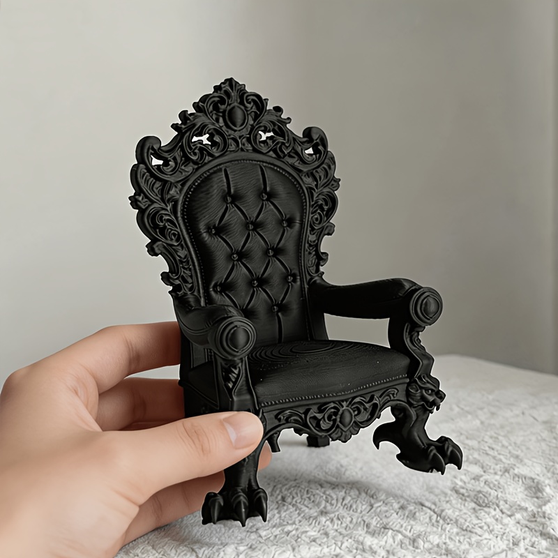 1개로 구성된 고급 왕좌 모델 – 고딕 스타일 – 짙은 - Home Cinema Chairs 리뷰 및 가격