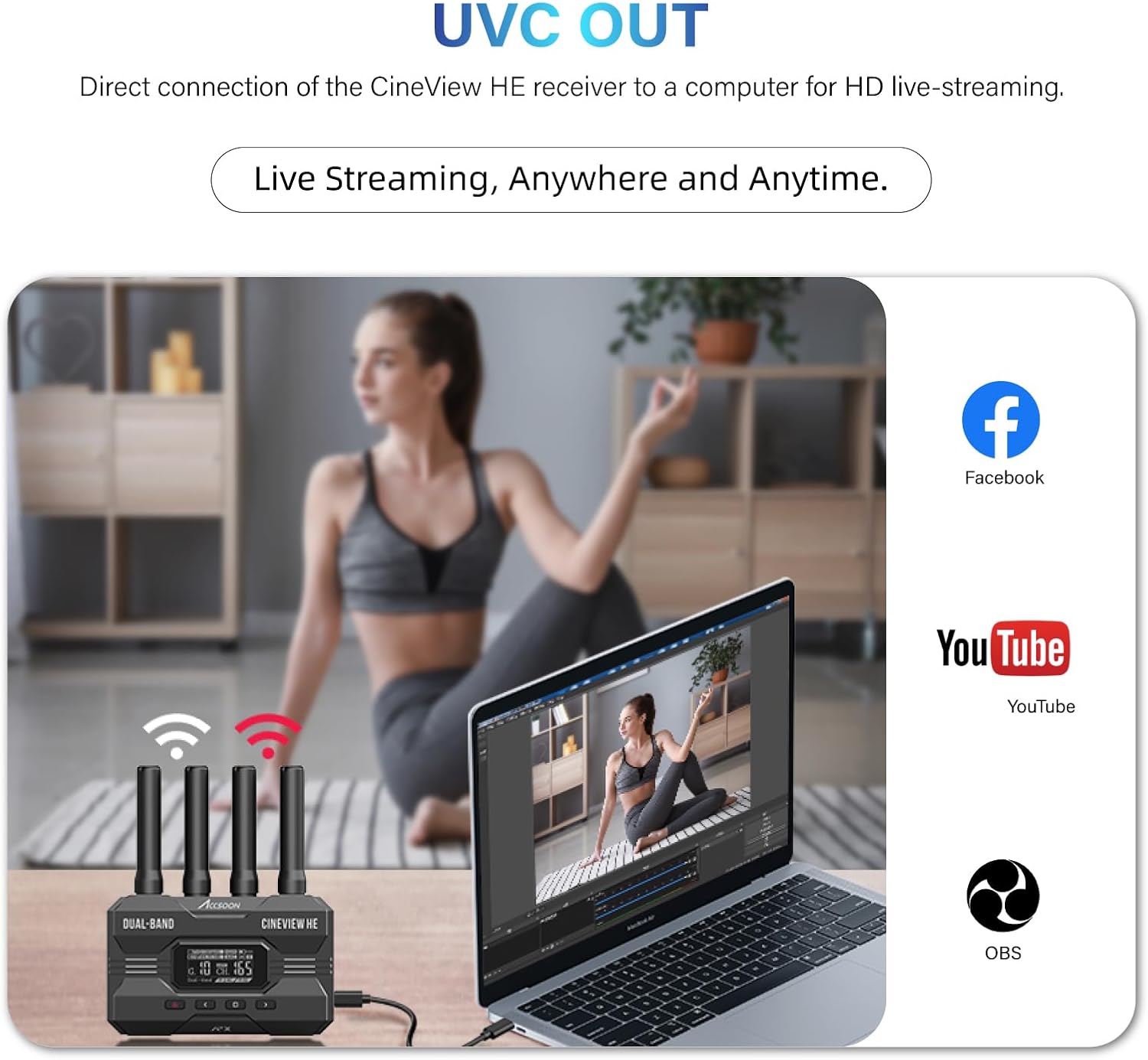 ACCSOON CineView HE HDMI 비디오 송 - Home Cinema Wireless 리뷰 및 가격