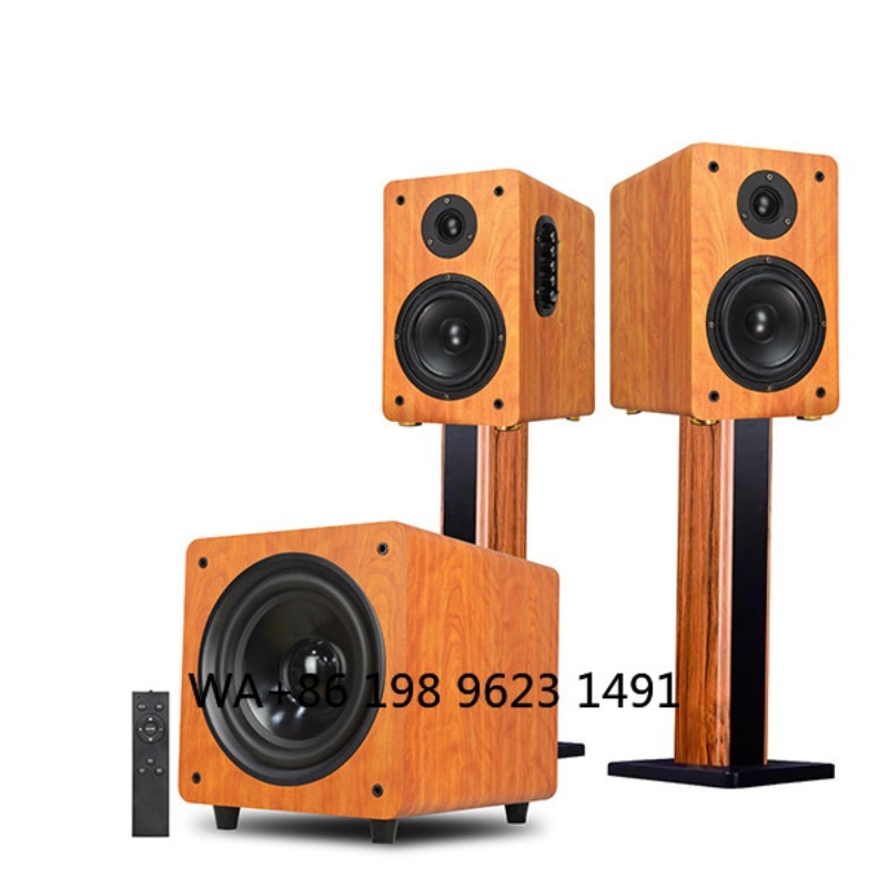 8인치 150W RMS 목재 파워 서브우퍼 스피커, 홈 - Audio Home Cinema 리뷰 및 가격