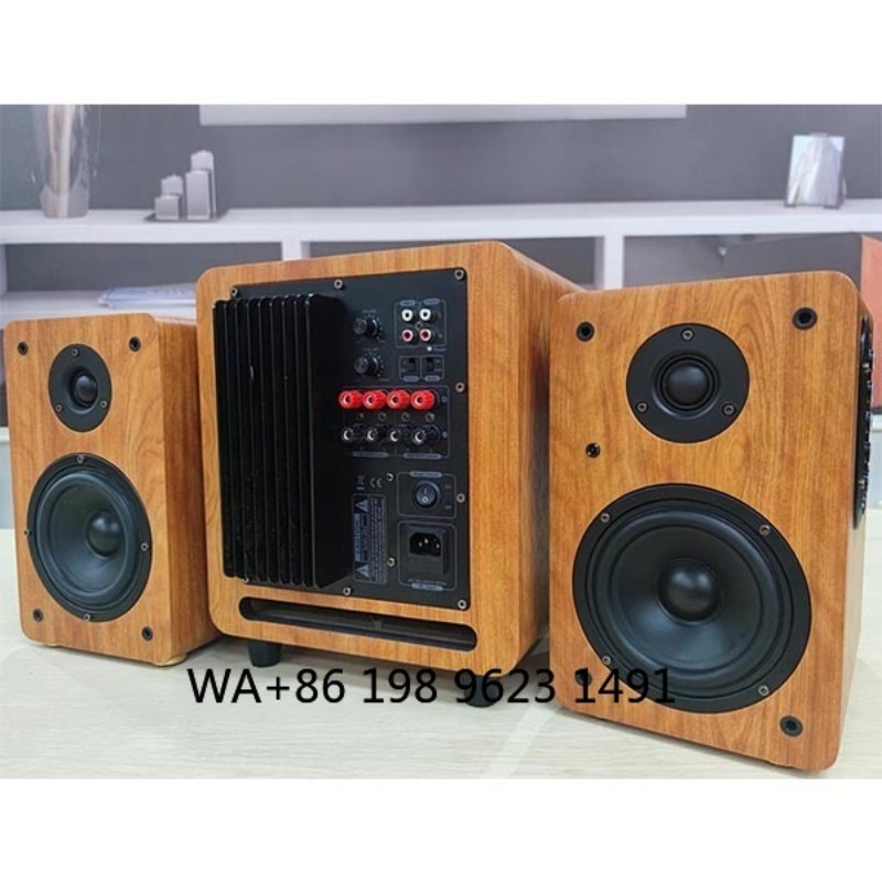 8인치 150W RMS 목재 파워 서브우퍼 스피커, 홈 - Audio Home Cinema 리뷰 및 가격