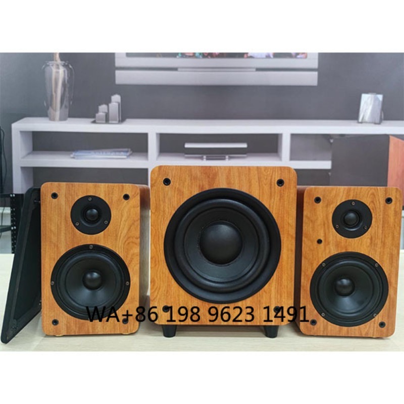 8인치 150W RMS 목재 파워 서브우퍼 스피커, 홈 - Audio Home Cinema 리뷰 및 가격