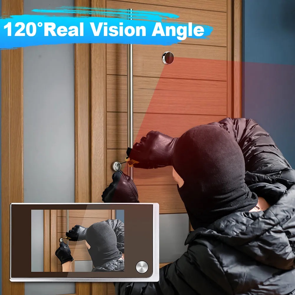 3.5인치 카메라 틈구멍 초인종 120 °   LCD  - Home Cinema Wireless 리뷰 및 가격