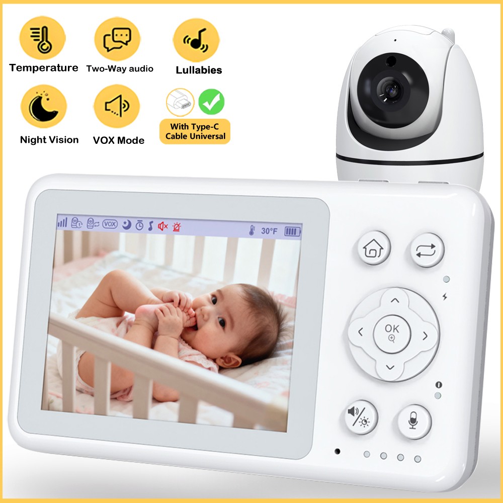 3.2인치 LCD 화면을 갖춘 비디오 아기 모니터, 양 - Home Cinema Wireless 리뷰 및 가격