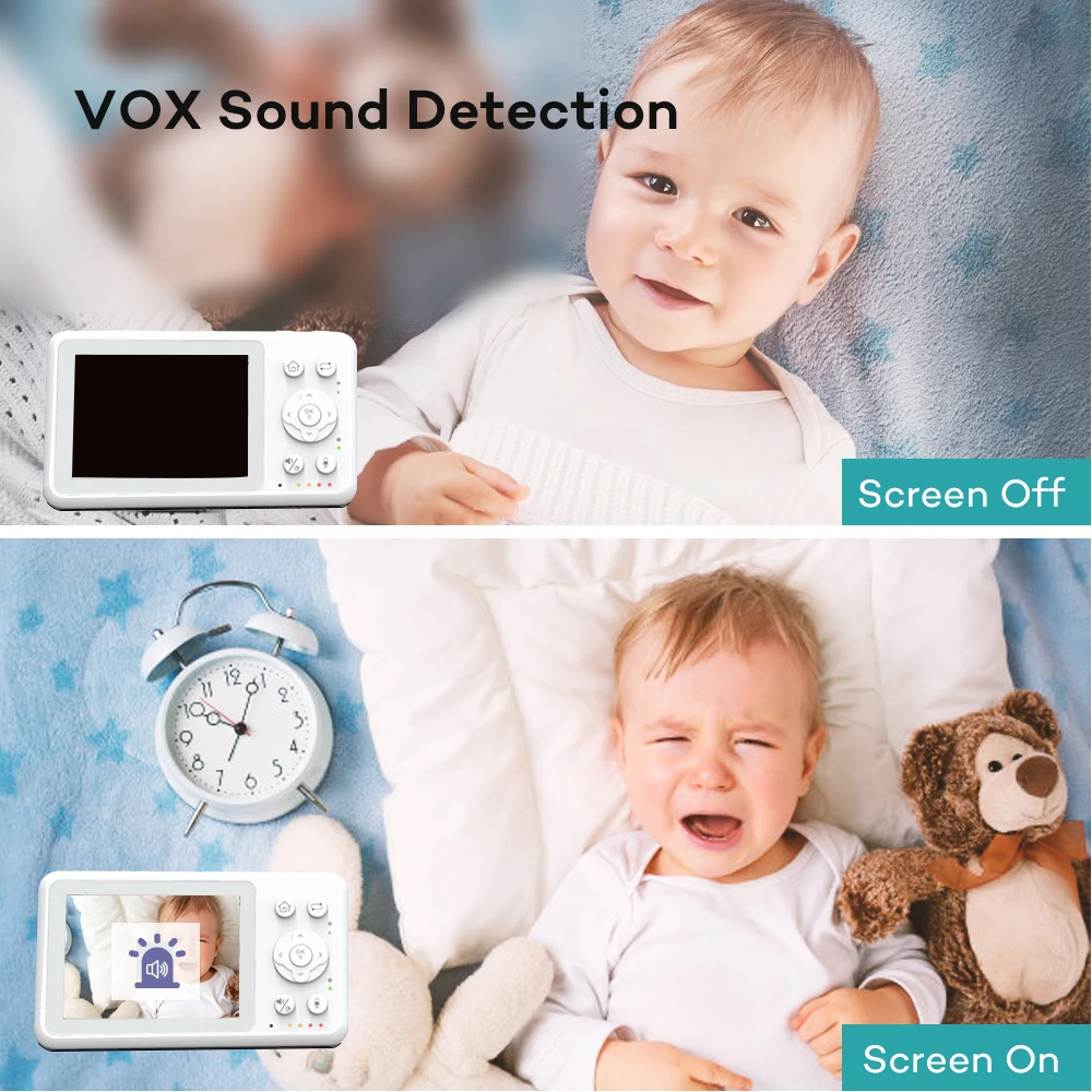 3.2인치 LCD 화면을 갖춘 비디오 아기 모니터, 양 - Home Cinema Wireless 리뷰 및 가격